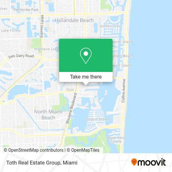Toth Real Estate Group map