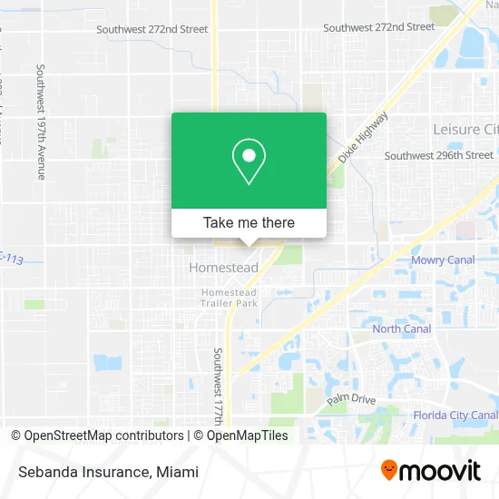 Sebanda Insurance map