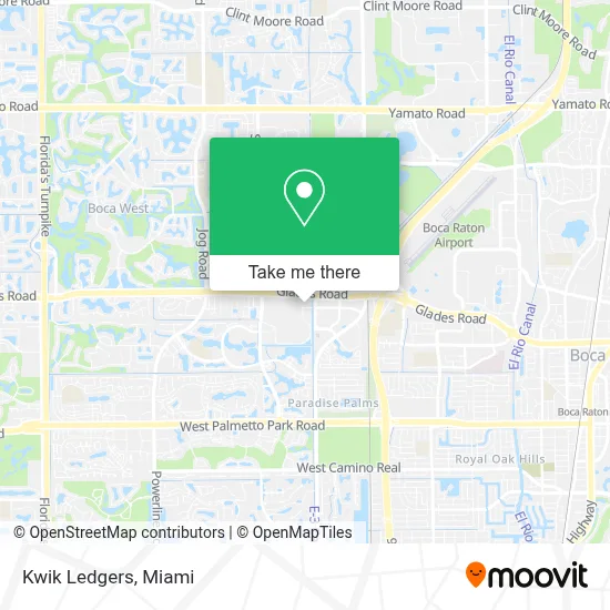 Kwik Ledgers map