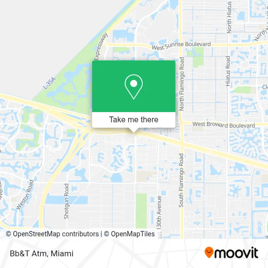 Bb&T Atm map