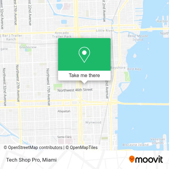 Tech Shop Pro map