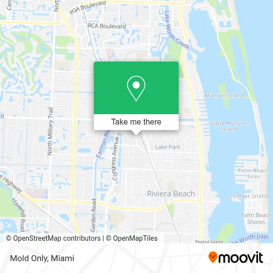 Mold Only map