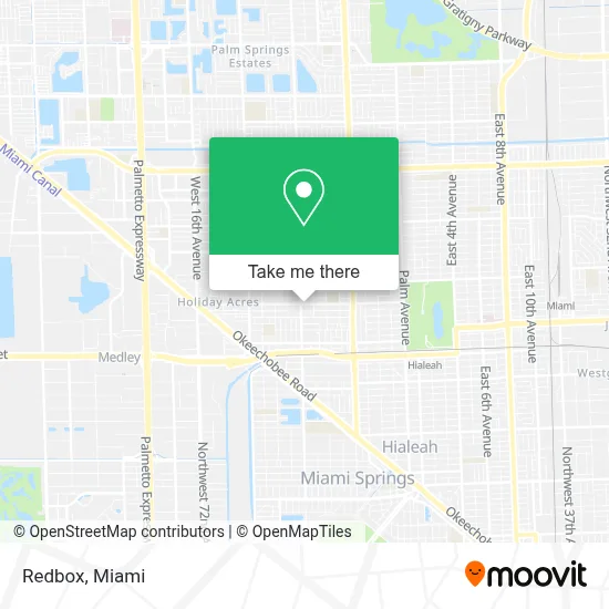 Redbox map