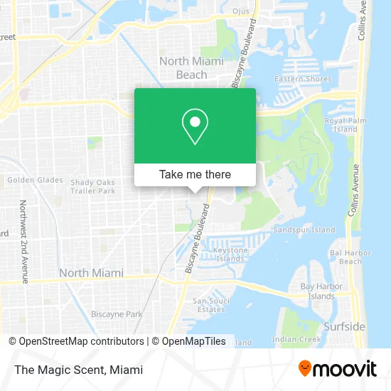 The Magic Scent map