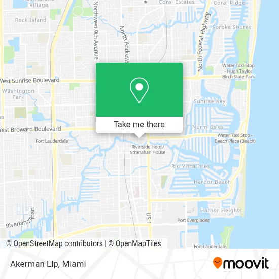 Akerman Llp map