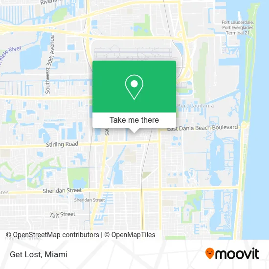 Get Lost map