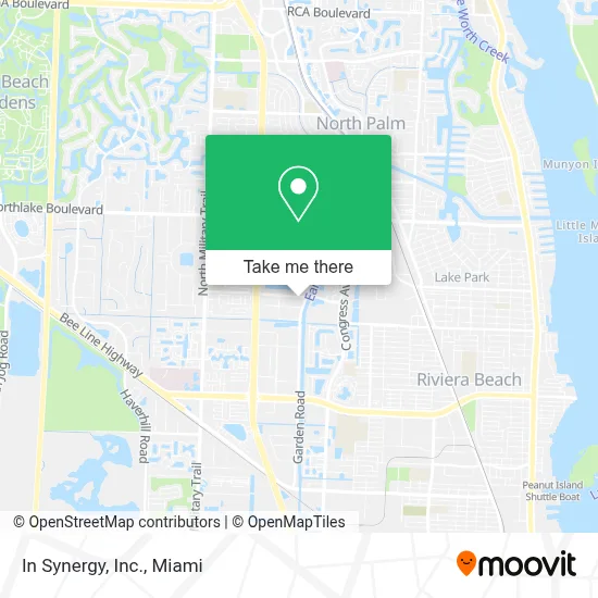 In Synergy, Inc. map