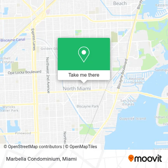 Marbella Condominium map