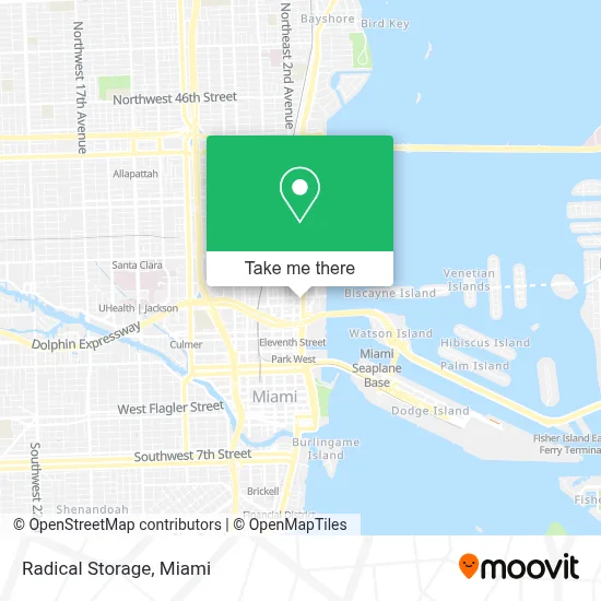 Radical Storage map