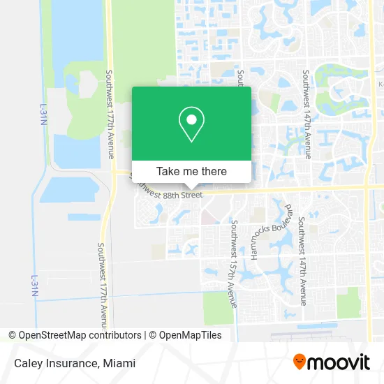 Caley Insurance map