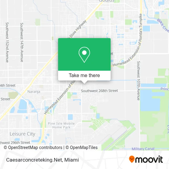 Caesarconcreteking.Net map