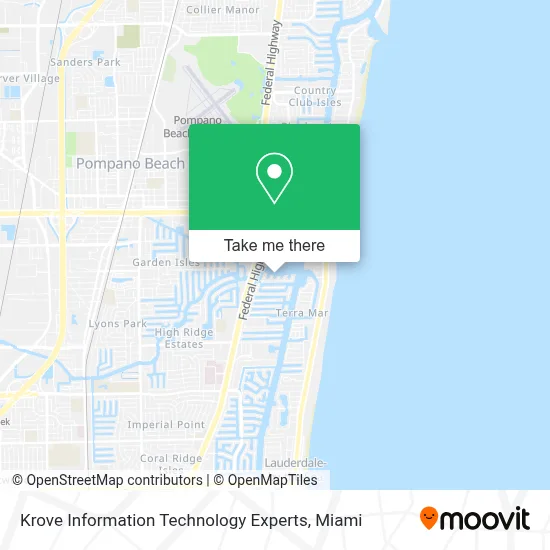 Krove Information Technology Experts map