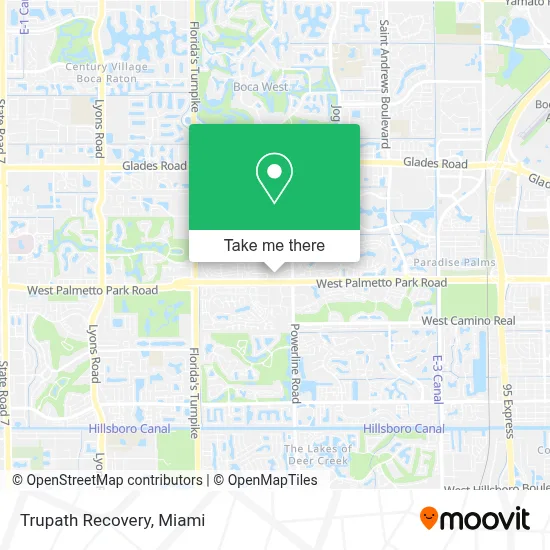 Trupath Recovery map