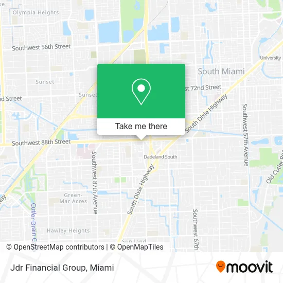 Jdr Financial Group map
