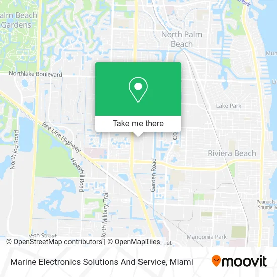 Marine Electronics Solutions And Service map