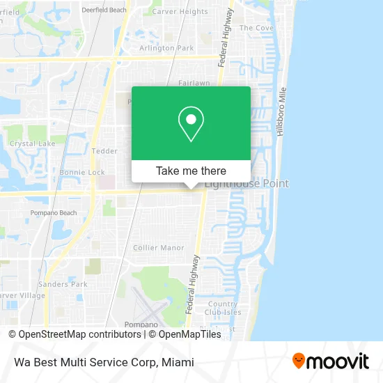 Wa Best Multi Service Corp map