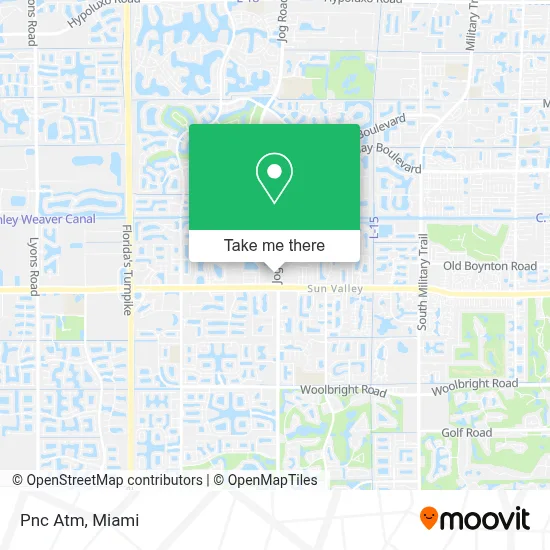 Pnc Atm map
