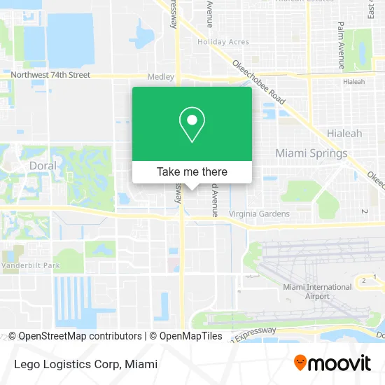 Lego Logistics Corp map