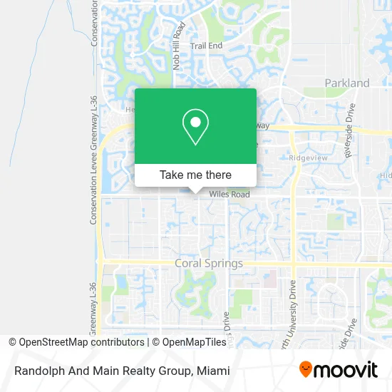 Randolph And Main Realty Group map