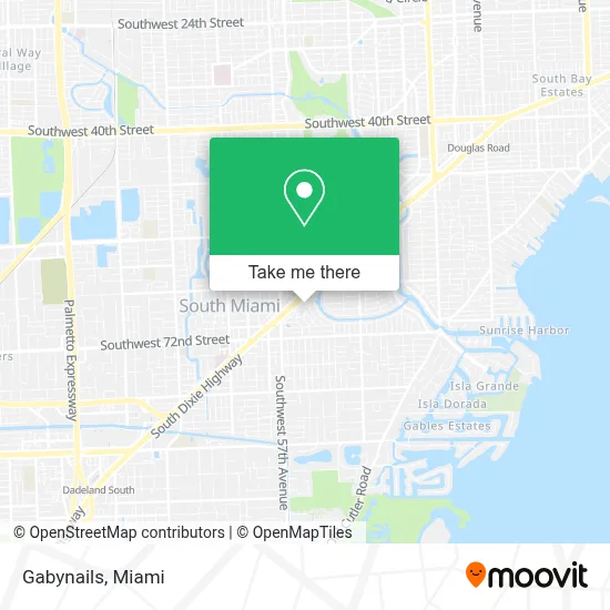 Gabynails map