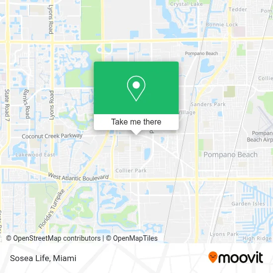 Sosea Life map