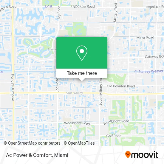 Ac Power & Comfort map