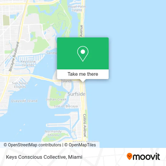 Keys Conscious Collective map