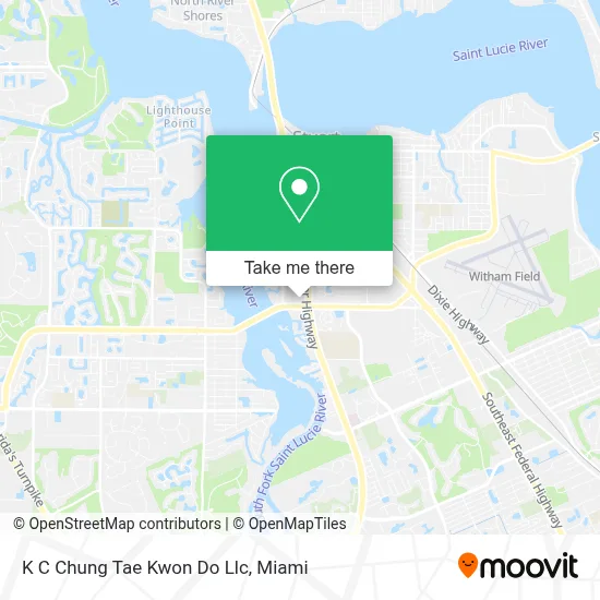 K C Chung Tae Kwon Do Llc map