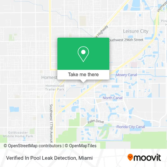 Verified In Pool Leak Detection map