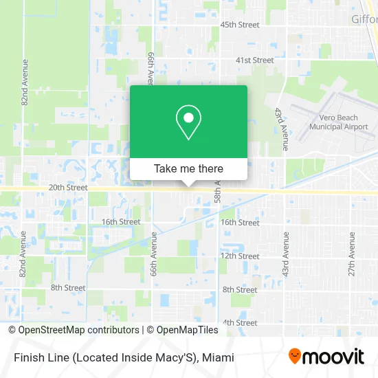 Finish Line (Located Inside Macy'S) map