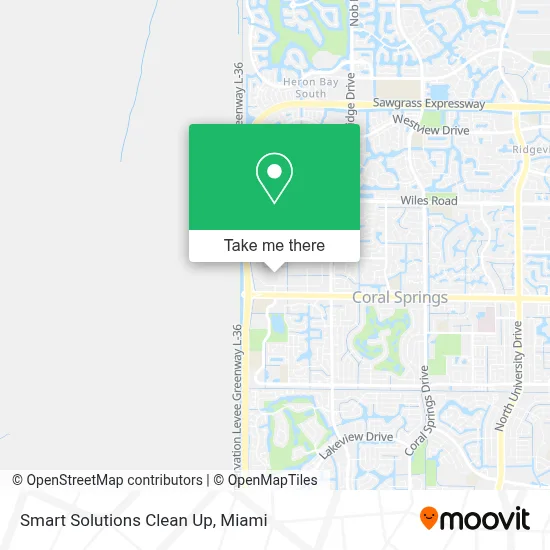 Smart Solutions Clean Up map