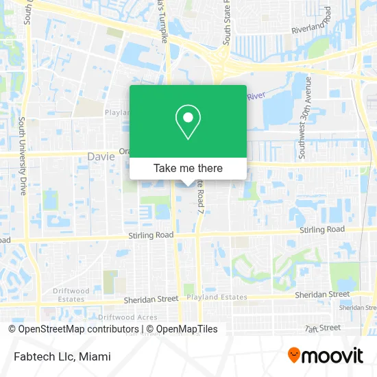 Fabtech Llc map