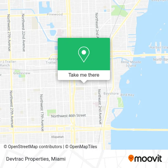 Devtrac Properties map