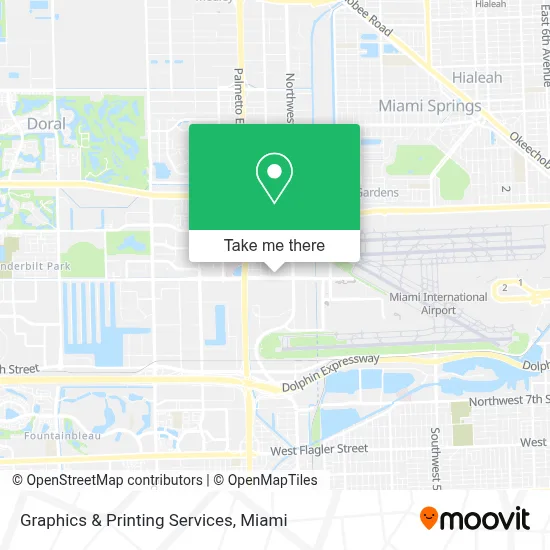 Graphics & Printing Services map