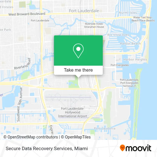 Secure Data Recovery Services map
