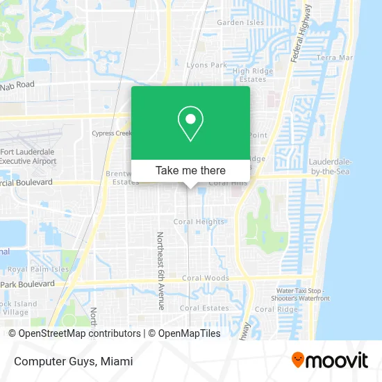 Computer Guys map