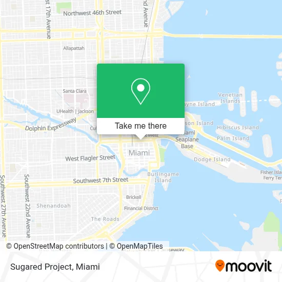 Sugared Project map