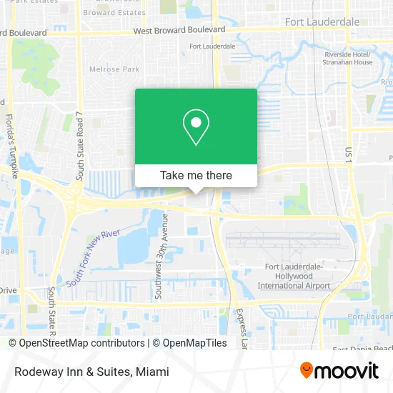 Rodeway Inn & Suites map
