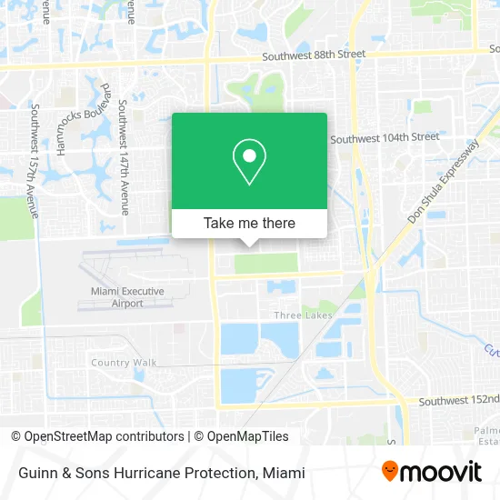 Guinn & Sons Hurricane Protection map