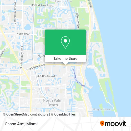 Chase Atm map