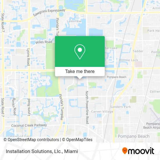 Installation Solutions, Llc. map