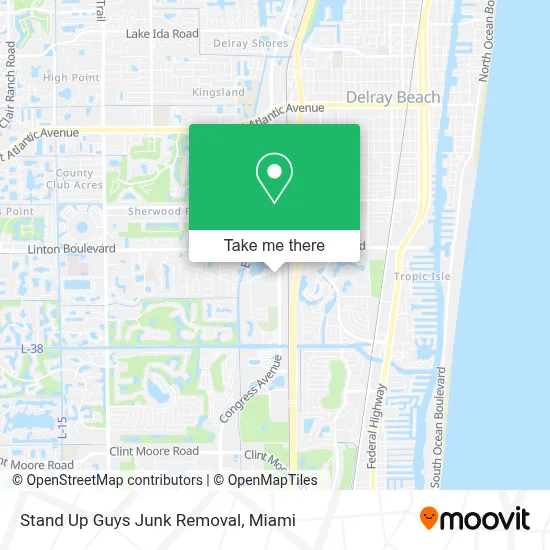 Stand Up Guys Junk Removal map