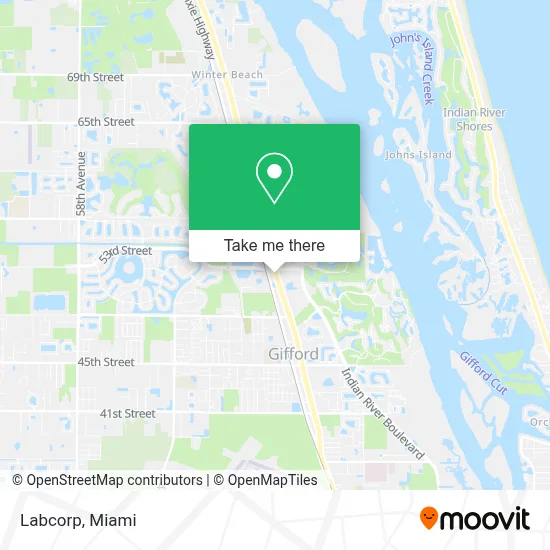 Labcorp map