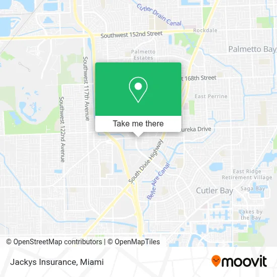 Jackys Insurance map