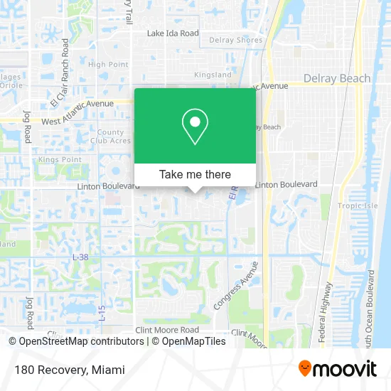 180 Recovery map