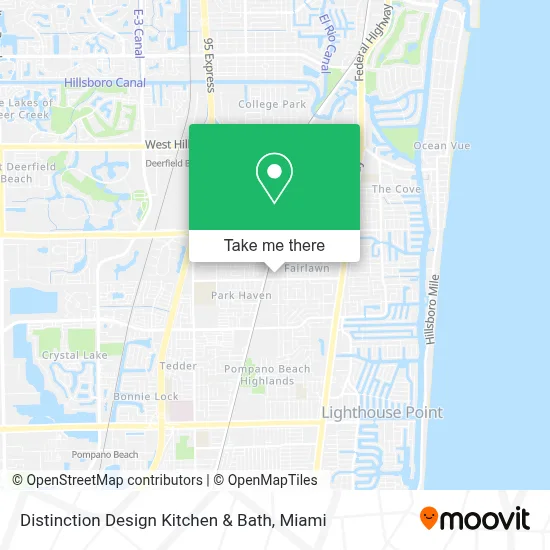 Distinction Design Kitchen & Bath map