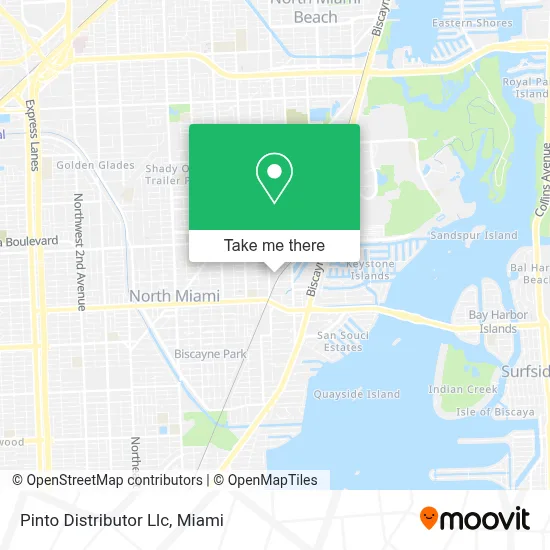 Pinto Distributor Llc map
