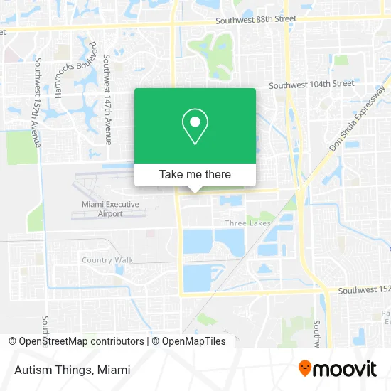 Autism Things map