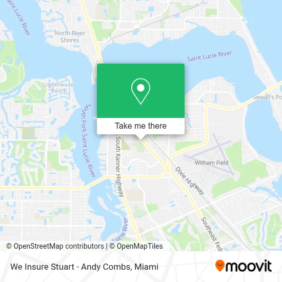 We Insure Stuart - Andy Combs map