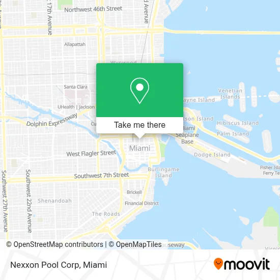 Nexxon Pool Corp map